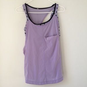 Lululemon size 4 workout top & attached sports bra
